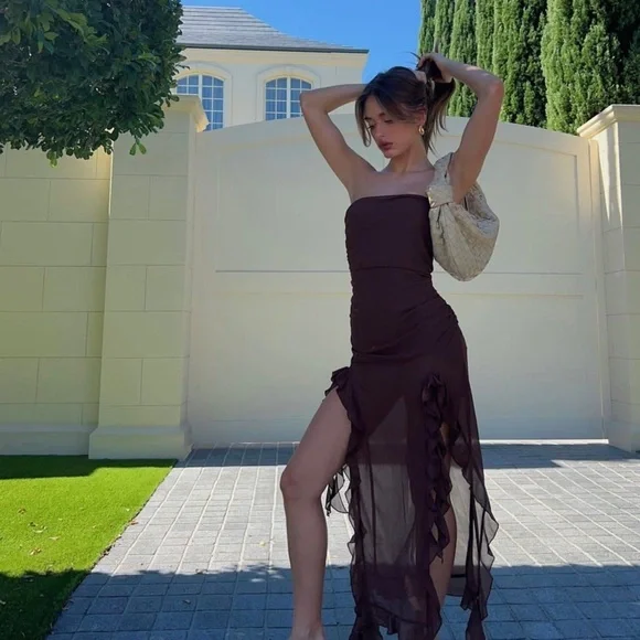 Lioness Rendezvous Chocolate Dress - Picture 5 of 9